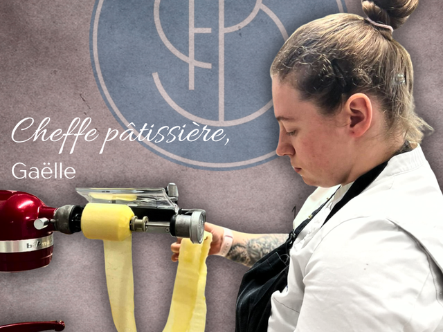 La Croix Blanche Cheffe pâtissière, Gaëlle